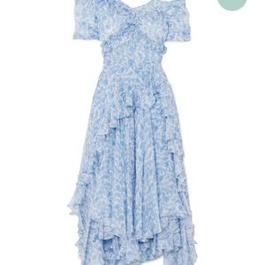 Preen by Thornton Bregazzi , Light blue 100% silk, love this dress!